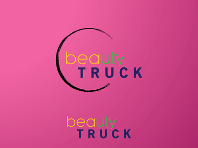 BEAUTY TRUCK DESIGN design graphic design illustration logo logo medium vector
