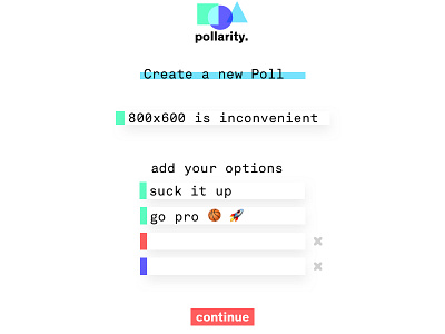 Pollarity Redesign - Sample Scenario