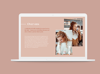 Julias website branding design graphic graphic design minimal pastels photography web webdesign website