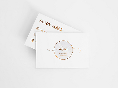 Business card and logo  - Beauty atelier