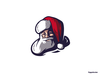 Santa design graphic design icon illustration logo vector