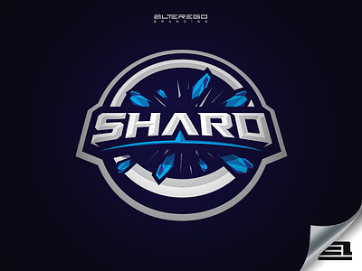 Shard Esports alterego alterego branding logo shard esports sport logo