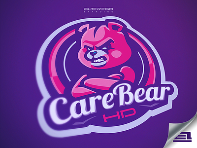 CareBear HD alterego alterego branding branding carebear esport logos esports logos sport logos