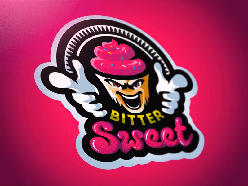 BitterSweet 2017 alterego branding esports esports logo fun logos sport logos