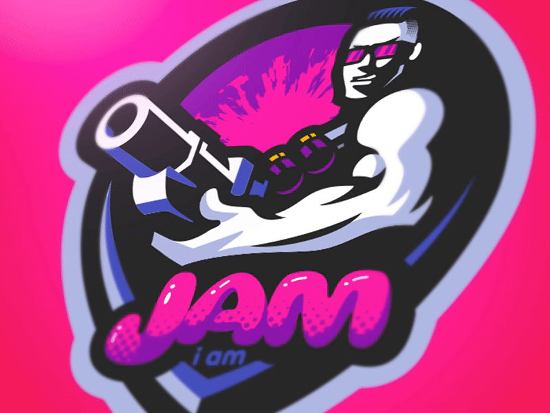Jam I Am alterego branding esport logo jam i am logo personal logo