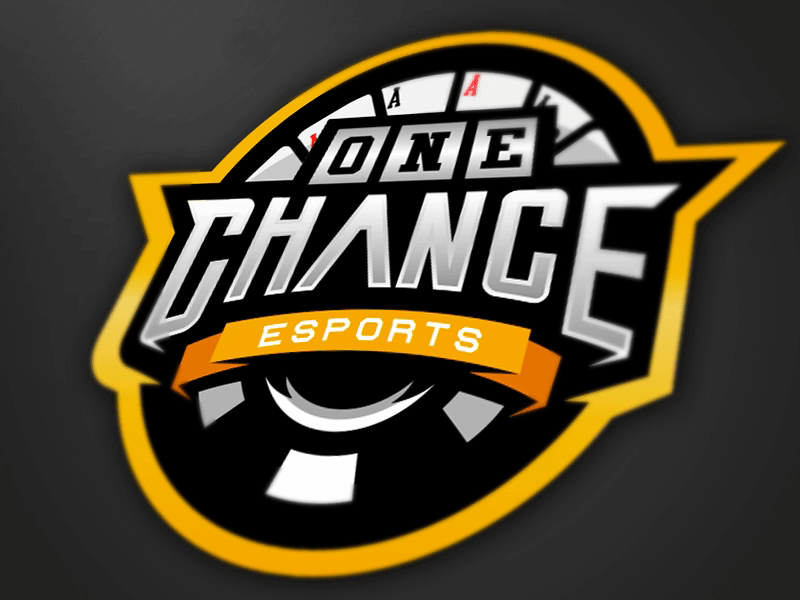 One Chance alterego branding esport logo logo one chance sport logo