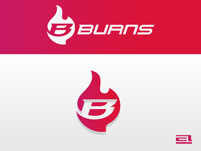 Burns Personal Logo alterego branding burns logo sports