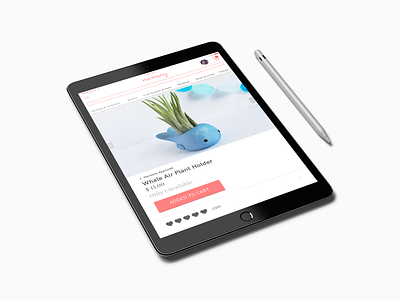 Harmony - an online marketplace e commerce responsive tablet