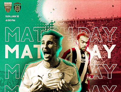 match day MCA vs USMA design design post graphic design illustration post