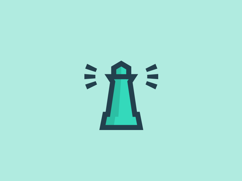 Lighthouse icon blue gif icon lighthouse sea