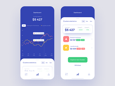 Vouch App Interface by Alex Seagull for Nextpage on Dribbble