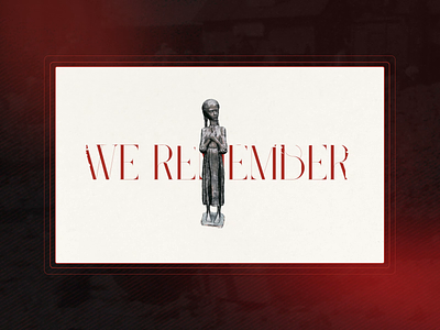 Holodomor 1932-1933. Memorials animation content design fullscreen history motion graphics readymag scroll single page ui ukraine ux web website website design