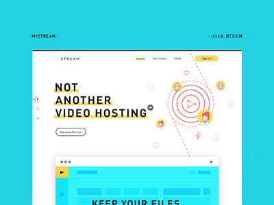 MyStream Website Design
