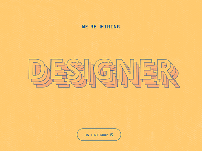 Designer wanted hr job nextpage vacancy yellow