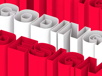 3D concept 3d animation branding design illustration typography vector