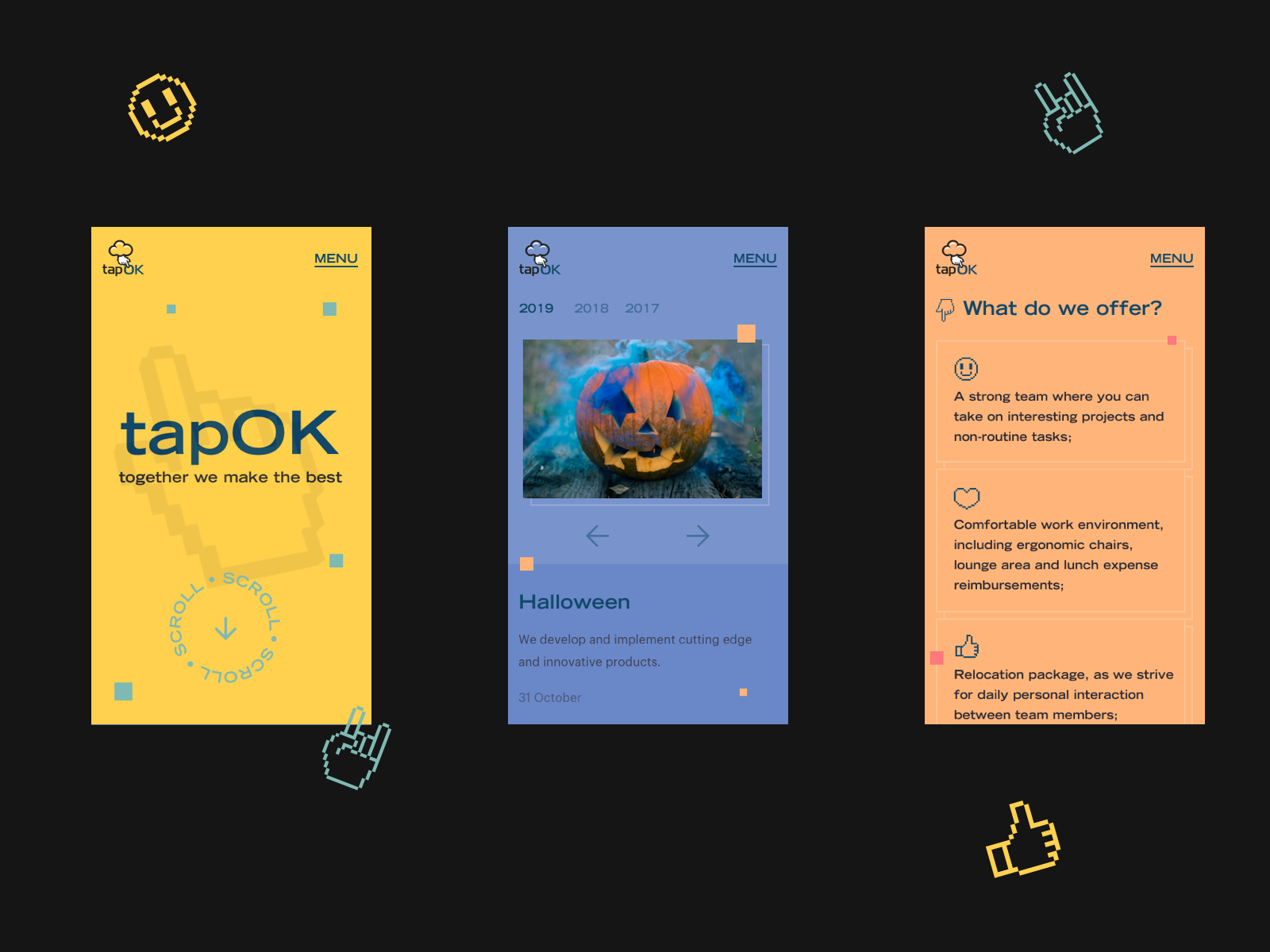 Tapok Website By Nextpage On Dribbble