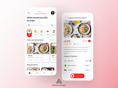Food Delivery App UI Design In Progress 😍 android app branding delivery design design app dribbble post fastfood food fooddelivery foodhealthy ios restaurant tasty templates ui uiux uiuxdesigner uiuxpost ux