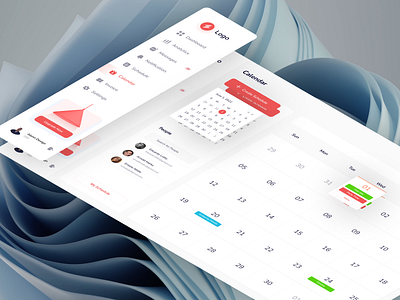 Task Management - Alenn.Design analytics app calendar clean dashboard design interface project management roadmap saas side bar task task app taskmanagement timeline ui ui design ux web web app