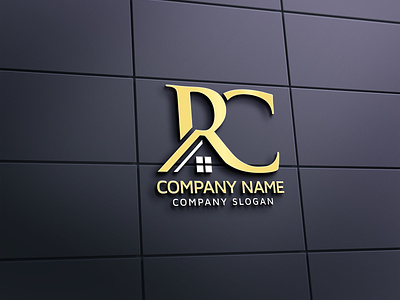 RC Real Estate Logo | Property Company Logo | RC Property Logo