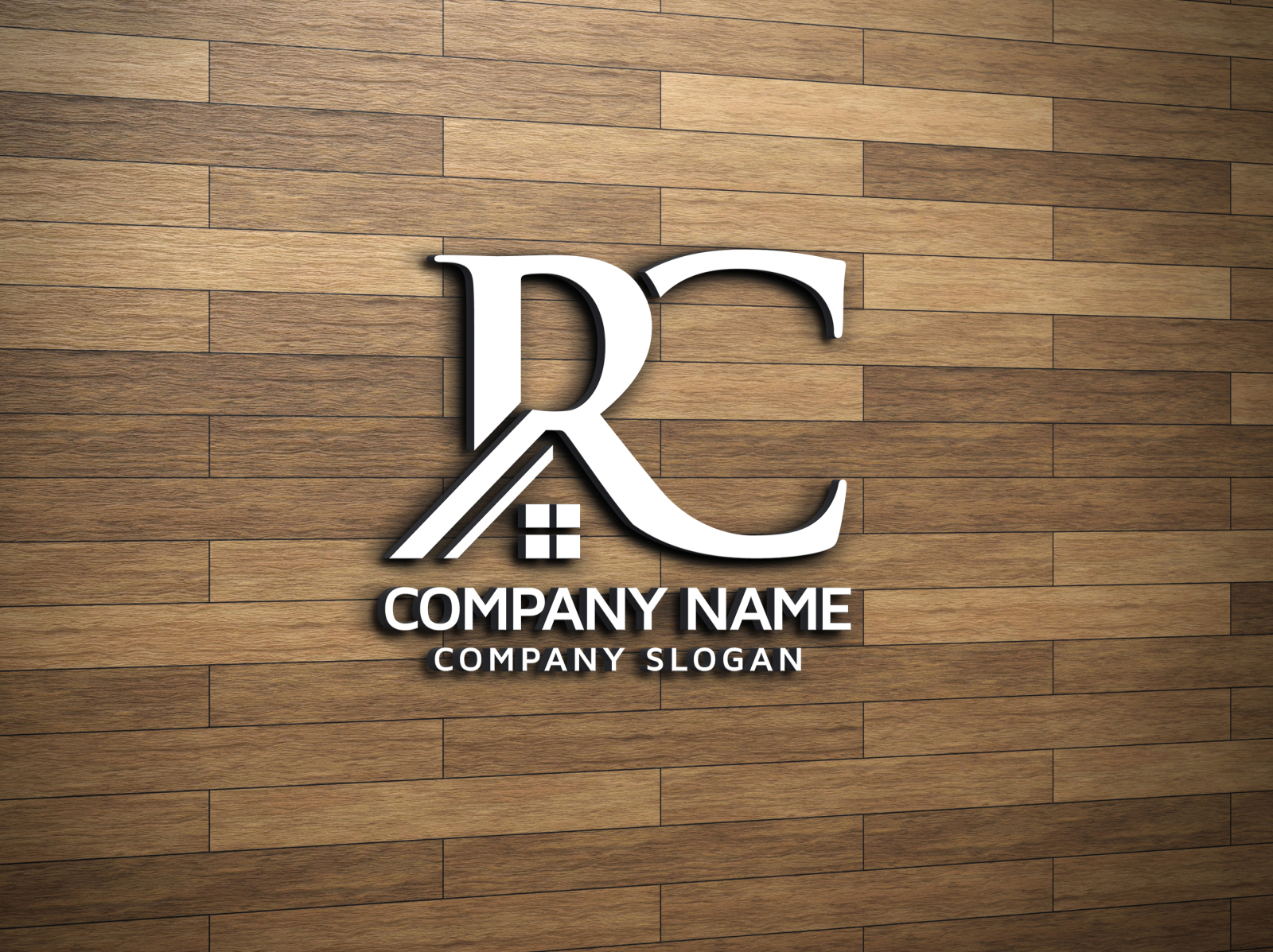 Monogram RC Logo Design By Vectorseller | TheHungryJPEG