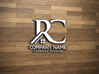 RC Real Estate Logo | Property Company Logo | RC Property Logo