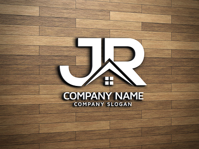 JR Real Estate Logo | Property Company Logo | JR Property Logo