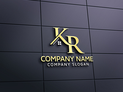 KR Real Estate Logo | Property Company Logo | KR Property Logo
