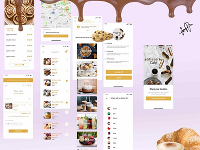 pâtisserie cafè app🍩☕