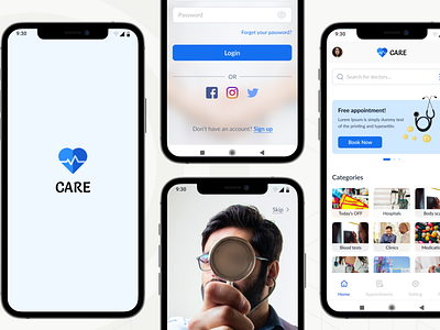 Care App
(Medical app for Doctors & Patients)