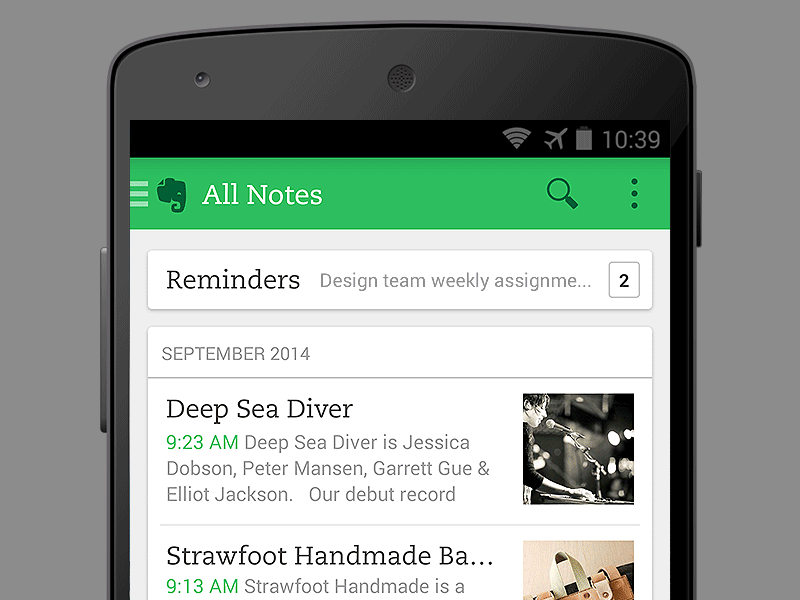 Evernote 6 for Android