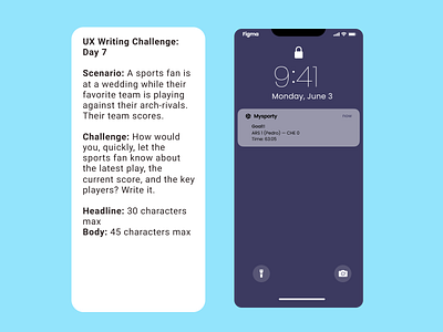 Daily UX Writing Challenge - 7 dailyuxwritingchallenge microcopy uxcopy uxwriter uxwriting uxwritingchallenge