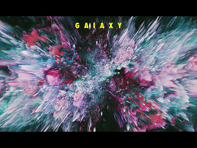 Illustration of Galaxy adobephotoshop design galaxy graphic design illustration poster