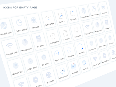 icons for Empty page empty page icon