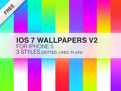 iOS 7 Wallpaper v2 background colorful design download flat free gradient ios7 iphone iphone 5 png wallpaper