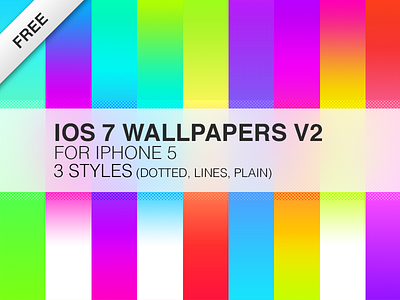 iOS 7 Wallpaper v2