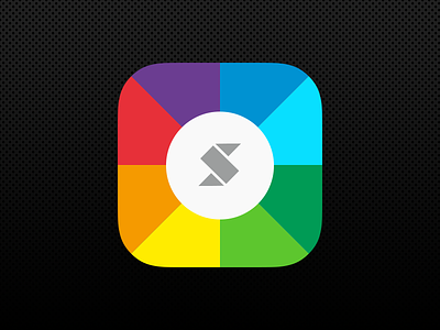 A Flat Approach for Skala Preview app apple bjango blue colorful icon ipad iphone preview rebound redesign skala