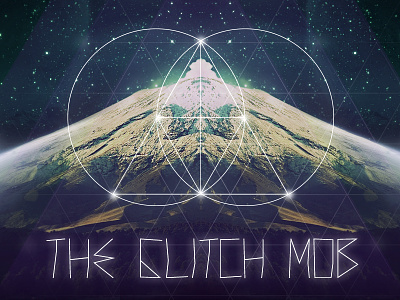 The Glitch Mob circles clouds free glitch ipad iphone macbook mob mountain retina sky the glich mob triangle wallpaper