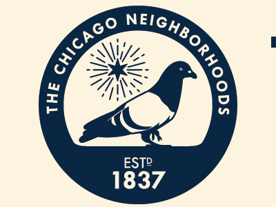 The Chicago Neighborhoods, Phase II branding chicago logo neighborhood