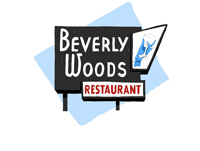 Beverly Woods adobe fresco chicago illustration signage
