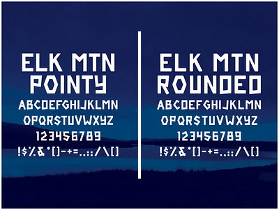 FREE Elk Mtn Font font free font free fonts type design typedesign