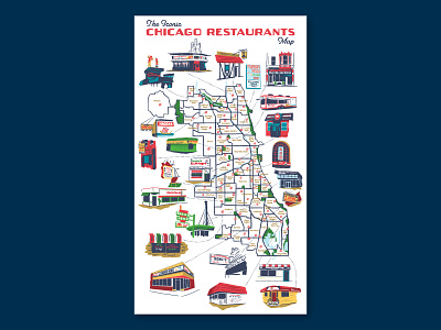 Chicago Reader Restaurant Map