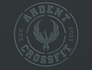 ARDENT CROSSFIT branding contests crossfit design fitness graphic design illustration logo vector