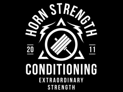 HORNSTRENGTH 2022 branding contests crossfit design fitness graphic design illustration logo student council tees typography vector