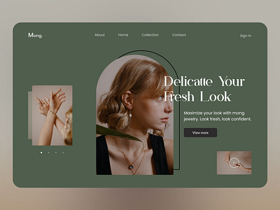 Jewelry - Landing Page