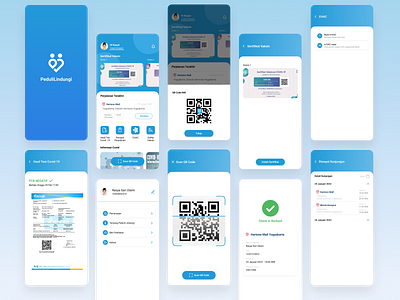 PeduliLindungi - Health Apps (Redesign)