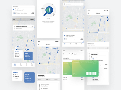 TransJogja - Public Transportation App bus common explore line mobile path product public route ticket transit transport transportation vehicle