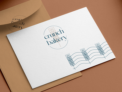Crunch bakery logo&identity branding design graphic design identity illustration logo pattern design typography