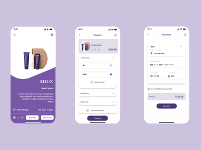 Daily UI 002 | Credit Card Checkout app branding checkout creditcard creditcardcheckout dailyui001 design ideas project ui