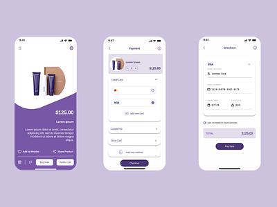 Daily UI 002 | Credit Card Checkout