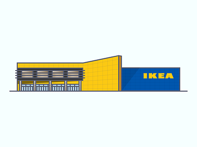 IKEA Building Illustration
